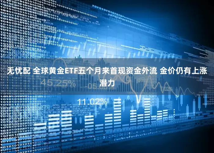 无忧配 全球黄金ETF五个月来首现资金外流 金价仍有上涨潜力