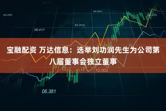 宝融配资 万达信息：选举刘功润先生为公司第八届董事会独立董事